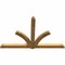 Ekena Millwork Redmond Rough Sawn Timber Gable Bracket, Western Red Cedar, 108"W x 68"H x 4"D x 6"F, 15/12 Pitch GBW108X68X0406RED00RWR - alternate 4